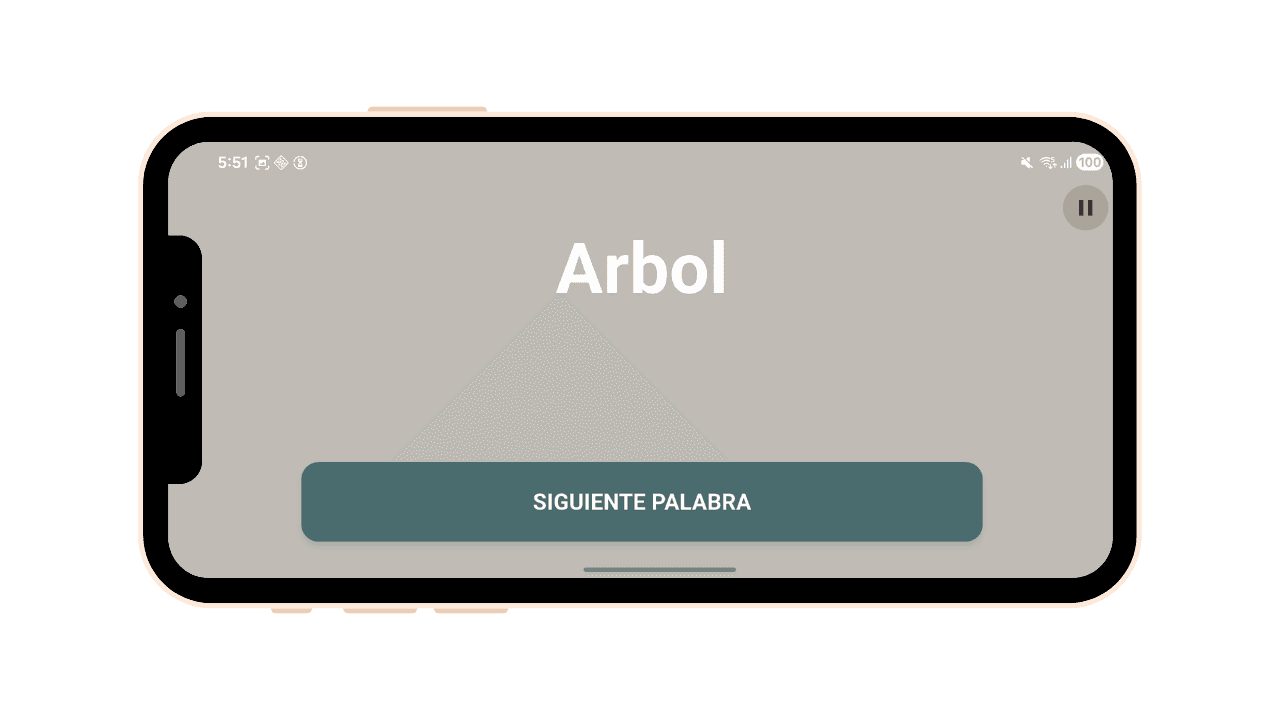 Verborrea App Interface